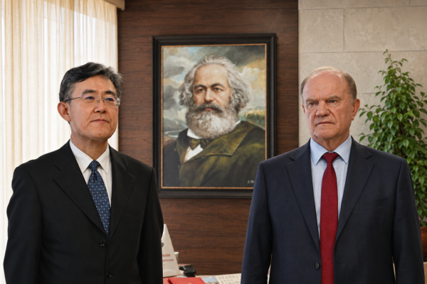 俄共中央主席久加诺夫:进一步凝聚俄中两党的共同力量,推进公正世界秩序建设